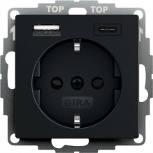 Gira kontaktligzda ar USB...