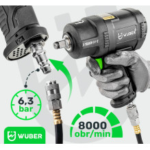 Pneumatic impact wrench 1560 Nm W33220 WUBER