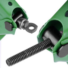 2 t trapezoidal car jack 120-415 mm W22023 WUBER