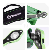 2 t trapezoidal car jack 120-415 mm W22023 WUBER