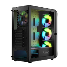 Logic PORTOS ARGB MINIDI USB 3.0 dėklas, juodas
