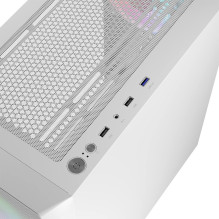 Logic PORTOS ARGB MINIDI USB 3.0 dėklas baltas Logic PORTOS ARGB MINIDI USB 3.0 dėklas baltas