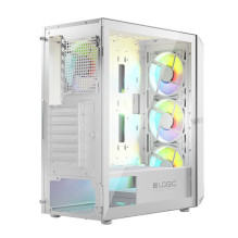 Logic PORTOS ARGB MINIDI USB 3.0 Case White Logic PORTOS ARGB MINIDI USB 3.0 Case White