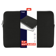 Trust Notebook/Tablet Sleeve Primo Soft 11.6", black