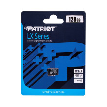 Patriot Memory PSF128GMDC10 atminties kortelė 128 GB MicroSDXC UHS-I 10 klasė Patriot Memory PSF128GMDC10 atminties kortelė 128 GB MicroSDXC UHS-I 10 klasė