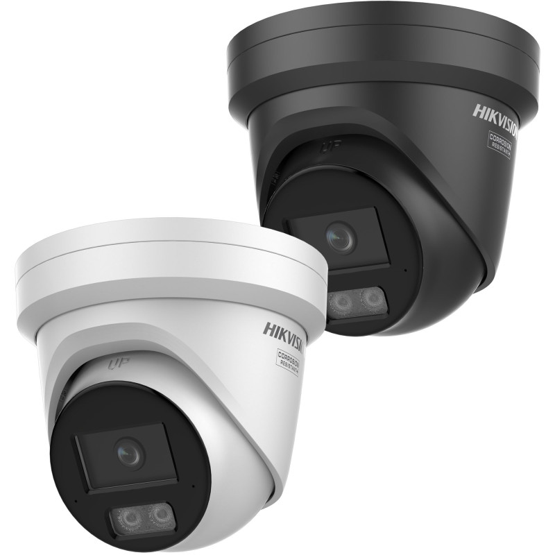 IP camera DS-2CD2347G3-LI2UY, F4, TURRET, Hybrid light, IR+ LED illumination up to 30m, anti-corrosion