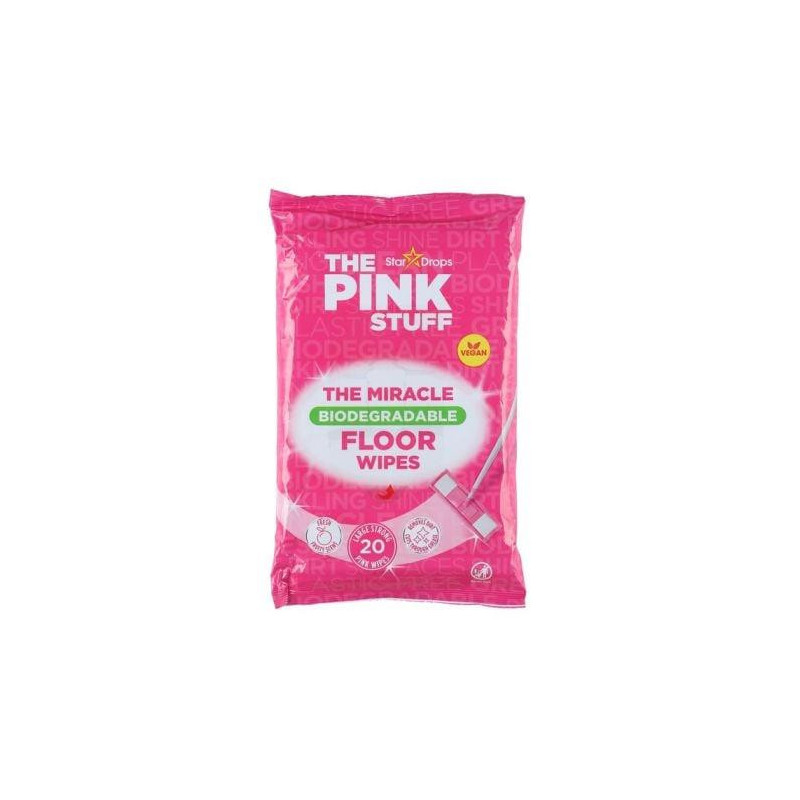 THE PINK STUFF FLOOR WIPES 20PCS