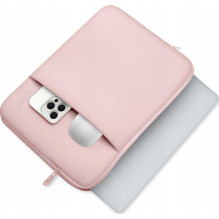 „Tech-Protect“ neopreno nešiojamojo kompiuterio dėklas, 13 colių, dulkėtos rožinės spalvos