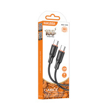 iKaku KSC-1036 PD100 Type-C to Type-C Fast charging data cable 2m iKaku KSC-1036 PD100 Type-C to Type-C Fast charging data cable 2m
