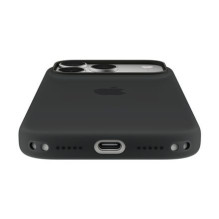 Telefono dėklas - Apple iPhone 18 Pro Silikoninis Dėklas Su MagSafe, Juodas Telefono dėklas - Apple iPhone 18 Pro Silikoninis Dėklas Su MagSafe, Juodas