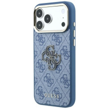 Guess Guess 4G & Big Resin Logo Case for iPhone 17 Pro Max / 18 Pro Max - Light Blue Guess Guess 4G & Big Resin Logo Case for iPhone 17 Pro Max / 18 Pro Max - Light Blue