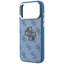 Guess Guess 4G & Big Resin Logo Case for iPhone 17 Pro Max / 18 Pro Max - Light Blue Guess Guess 4G & Big Resin Logo Case for iPhone 17 Pro Max / 18 Pro Max - Light Blue