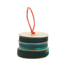 Gift wrapping tape 3pack, green col.