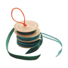 Gift wrapping tape 3pack, green col.