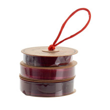 Dovanų pakavimo juostelė 3pack, bordo Dovanų pakavimo juostelė 3pack, bordo