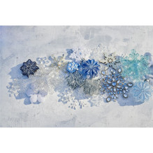 Eglutės žaisliukas Decoris Snowflake, 10 cm