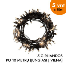 Lauko ir vidaus girlianda...