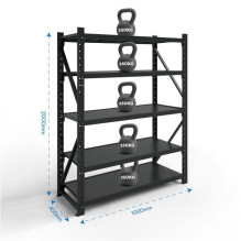 Stelažas 2000x1000x400 penkių lentynų Rehalt Systems bazinė dalis