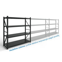 Stelažas 2000x1000x600 keturių lentynų Rehalt Systems bazinė dalis