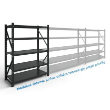 Stelažas 2000x1000x400 penkių lentynų Rehalt Systems prijungiama dalis