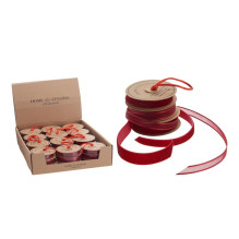 Dovanų pakavimo juostelė 3pack, raudona sp. Dovanų pakavimo juostelė 3pack, raudona sp.