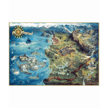 Puzzle Good Loot Gaming - The Witcher: The Northern Realms Map 1000 pc(s)