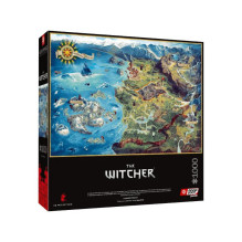 Puzzle Good Loot Gaming - The Witcher: The Northern Realms Map 1000 pc(s)