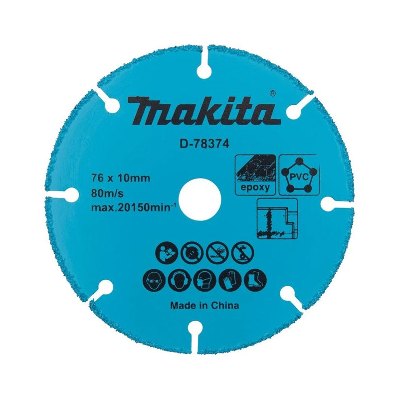 Deimantinis pjovimo diskas Makita D-78374, 76mm