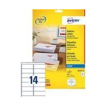 Pašlīmējošās etiķetes Avery...