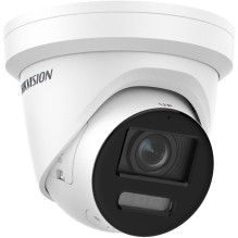Hikvision dome DS-2CD2387G2-LSU / SL(C) F2.8 (black, 8 MP, 30 m. LED, ColorVu)
