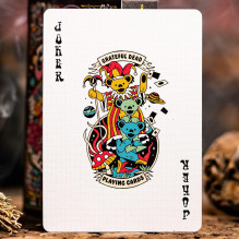 Kosmetinis defektas Grateful Dead žaidimo kortos Theory11 Kosmetinis defektas Grateful Dead žaidimo kortos Theory11