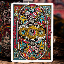 Kosmetinis defektas Grateful Dead žaidimo kortos Theory11 Kosmetinis defektas Grateful Dead žaidimo kortos Theory11