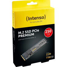 Intenso PREMIUM SSD 250GB iekšējais M.2 2280 PCI Express 3.0 x4 NVMe (3835440)