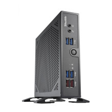 Shuttle XPC slim Barebone DS50U, Intel Celeron 7305, bezventilatoru, 24 / 7 darbībai
