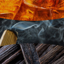 Kvapioji žvakė - WoodWick Radiant Amber Ellipse 275 g Karamelė Kvapioji žvakė - WoodWick Radiant Amber Ellipse 275 g Karamelė