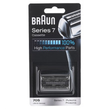 Elektrinės Skutimosi Mašinėlės Galvutė - Braun Series 7 70S Juoda Elektrinės Skutimosi Mašinėlės Galvutė - Braun Series 7 70S Juoda