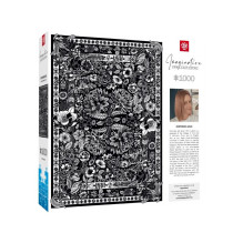 Dėlionė - Cenega Publishing Good Loot Imagination - Dominika Wilk: Monochrome Eden, 1 000 Detalių Dėlionė - Cenega Publishing Good Loot Imagination - Dominika Wilk: Monochrome Eden, 1 000 Detalių