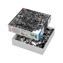 Dėlionė - Cenega Publishing Good Loot Imagination - Dominika Wilk: Monochrome Eden, 1 000 Detalių Dėlionė - Cenega Publishing Good Loot Imagination - Dominika Wilk: Monochrome Eden, 1 000 Detalių