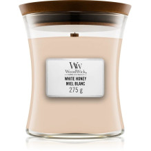 Kvapioji Žvakė - WoodWick White Honey 275 g Kreminė Kvapioji Žvakė - WoodWick White Honey 275 g Kreminė