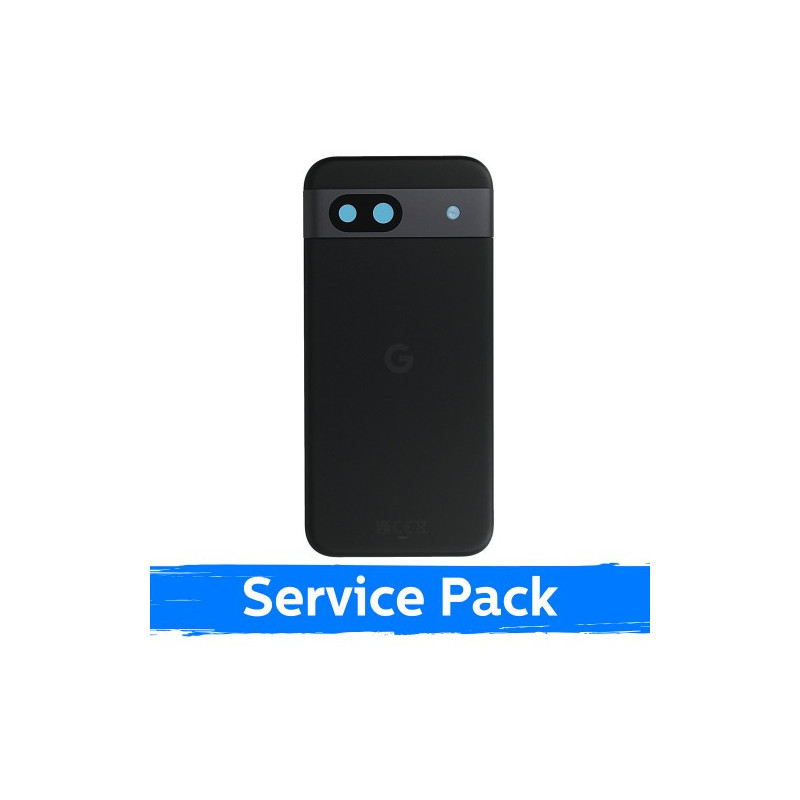 Back cover for Google Pixel 8A / Obsidian / (Service Pack)