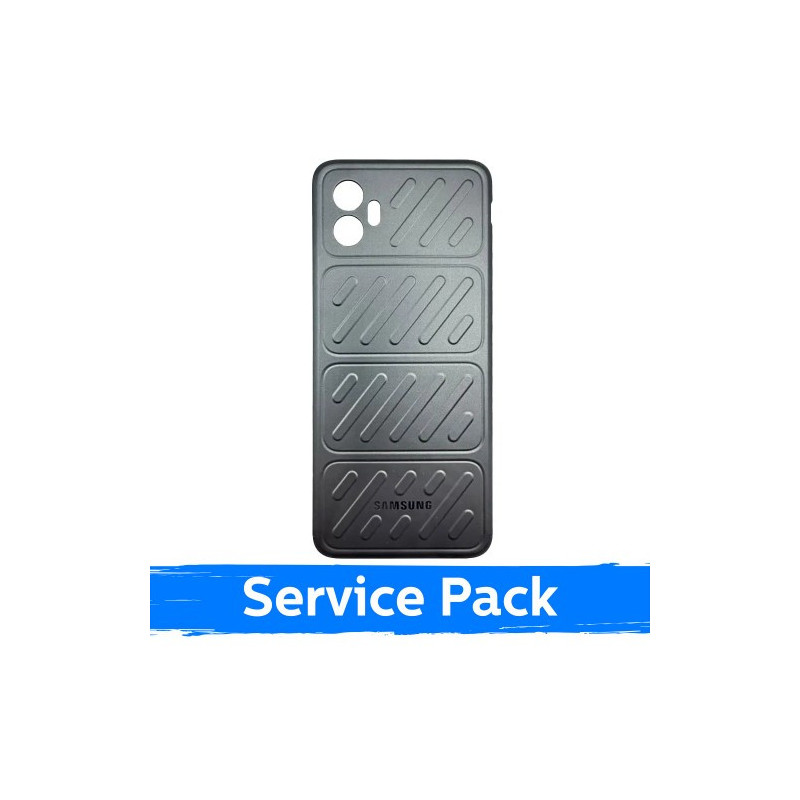 Back cover for Samsung G766 Xcover 7 Pro / Black / (Service Pack)