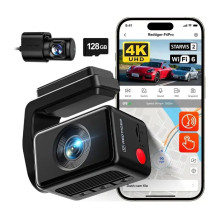 Vaizdo registratorius - REDTIGER F4 Pro 4K + 1080p 128 GB
