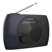 Radijas - THOMSON RT350 3 W FM Juodas