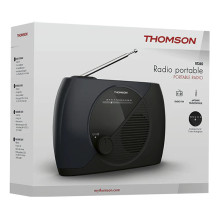 Radijas - THOMSON RT350 3 W FM Juodas