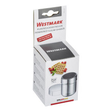 WESTMARK cukraus pudros purtyklė 6,2 cm sidabrinė