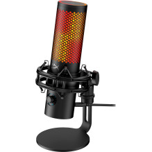 Mikrofonas - HyperX QuadCast 2 S USB Stalo Mikrofonas 20-20,000 Hz Juodas Mikrofonas - HyperX QuadCast 2 S USB Stalo Mikrofonas 20-20,000 Hz Juodas