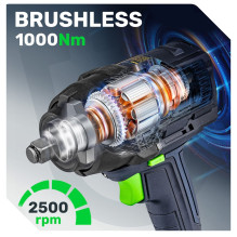 Brushless impact wrench 20 V W04604 WUBER Brushless impact wrench 20 V W04604 WUBER