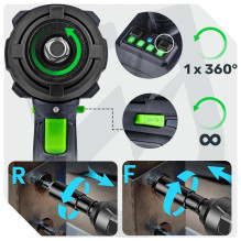 Brushless impact wrench 20 V W04604 WUBER Brushless impact wrench 20 V W04604 WUBER