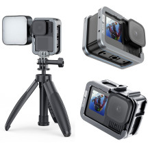 Kameros priedas - ULANZI G9-14 aliuminio rėmo laikiklis GoPro HERO 9 / 10 / 11 Black Kameros priedas - ULANZI G9-14 aliuminio rėmo laikiklis GoPro HERO 9 / 10 / 11 Black