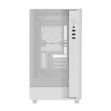 Kompiuterio korpusas - darkFlash DB330M Midi Tower M-ATX / ITX, 7 ventiliatorių palaikymas, balta Kompiuterio korpusas - darkFlash DB330M Midi Tower M-ATX / ITX, 7 ventiliatorių palaikymas, balta